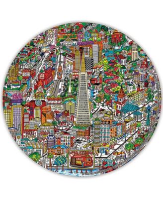 Spin Flip Puzzle: Charles Fazzino 2L