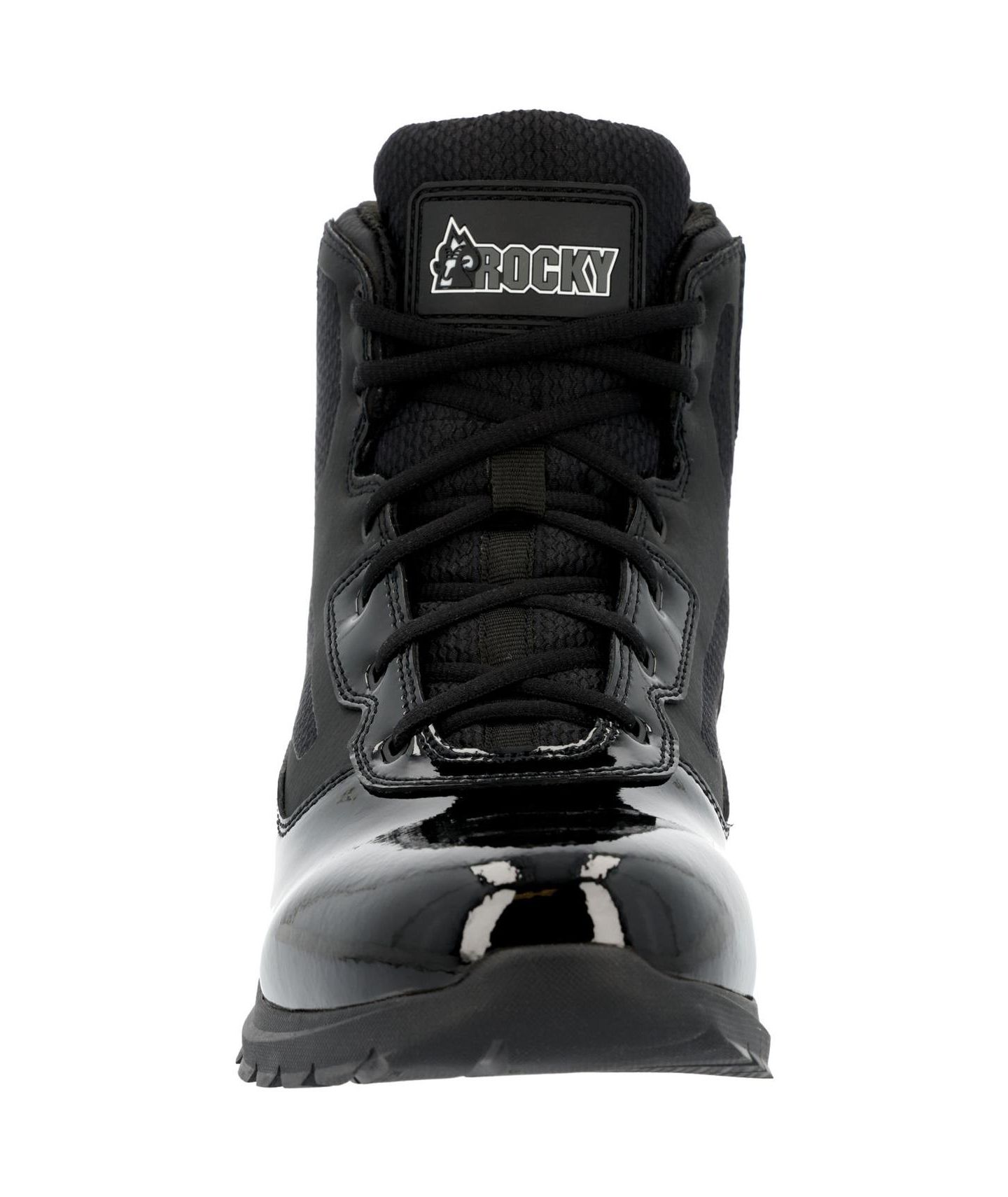 Мужские служебные ботинки Rocky Cadet 6" на боковой молнии, Black, цвет: Чёрный — фото 7