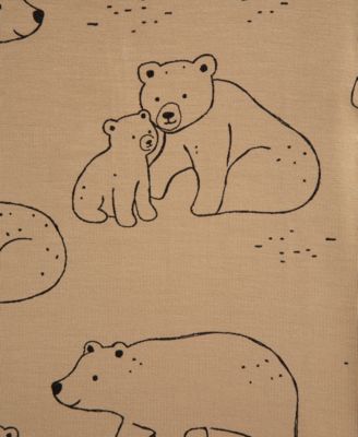 Baby Boys Bears Pajamas, 4 Piece Set 
