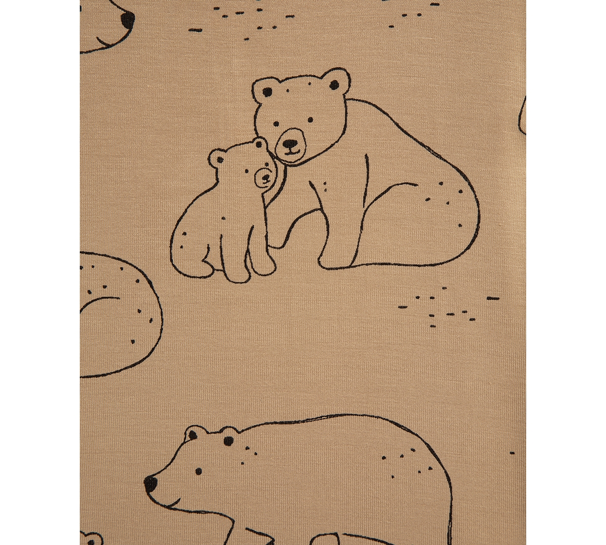 Little Me Baby Boys Bears Pajamas, 4 Piece Set In Multi