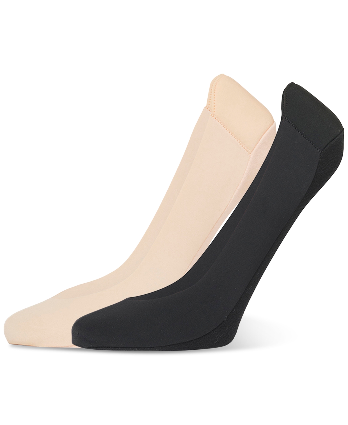 Shop Hue Women's 2-pk. Heelbliss Cushioned-back Liner Socks U24376