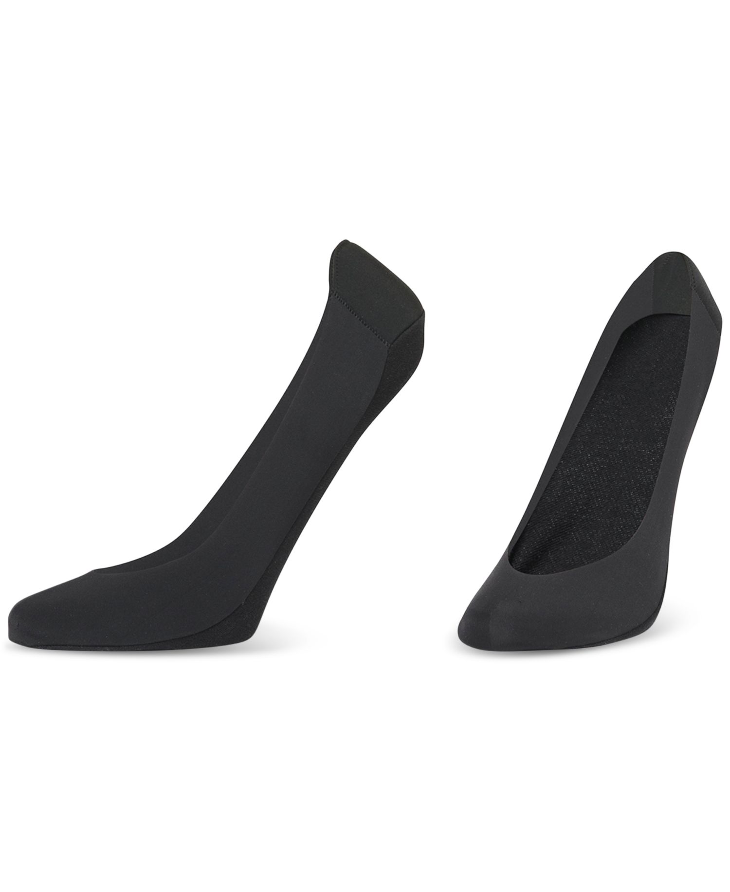 Women's 2-Pk. Heelbliss Cushioned-Back Liner Socks U24376