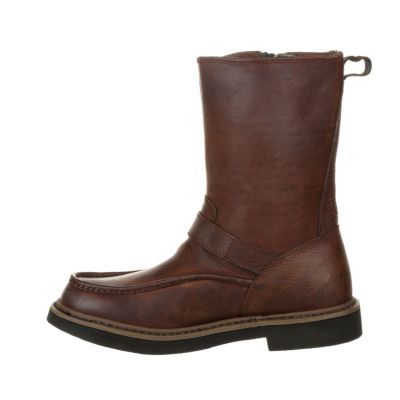 Men's Side Zip Waterproof Work Wellington