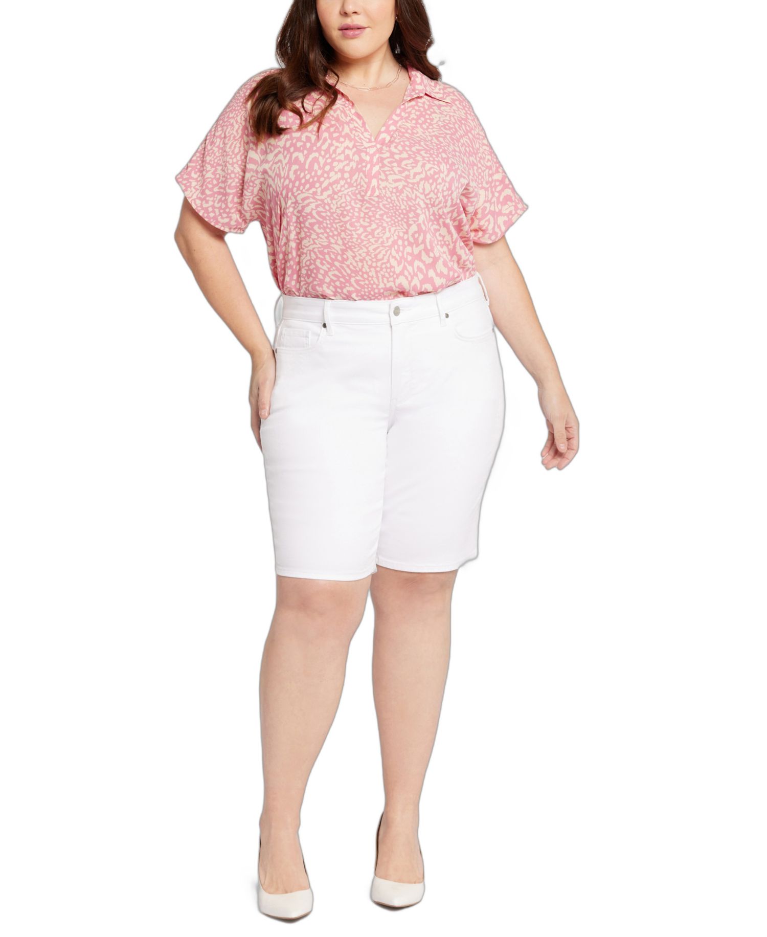 Plus Size Briella Denim Shorts