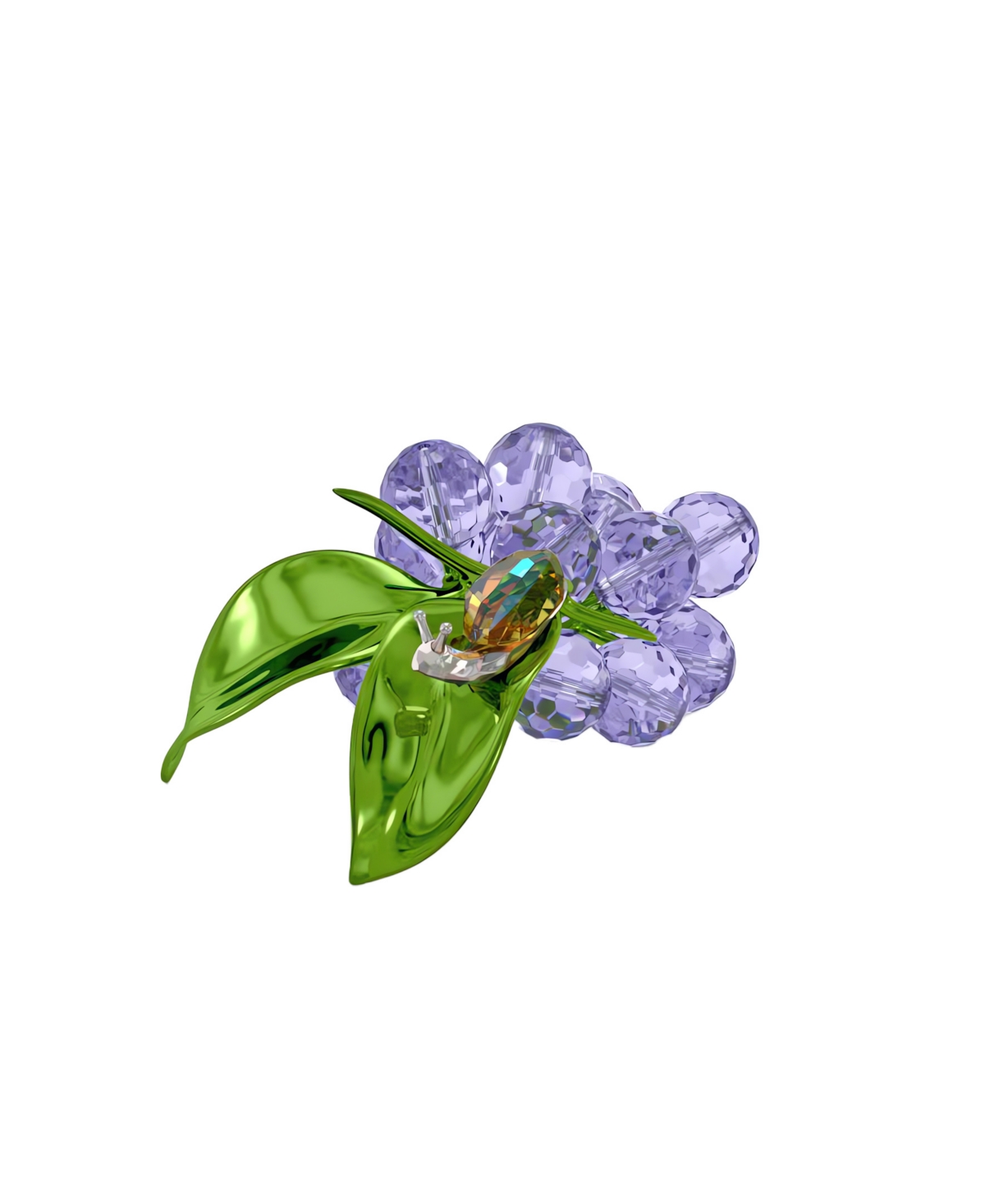 Shop Swarovski Idyllia Snail And Blueberries Figurine