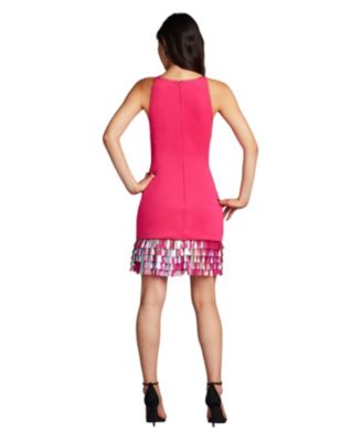 SHO Sequin-Fringe Dress