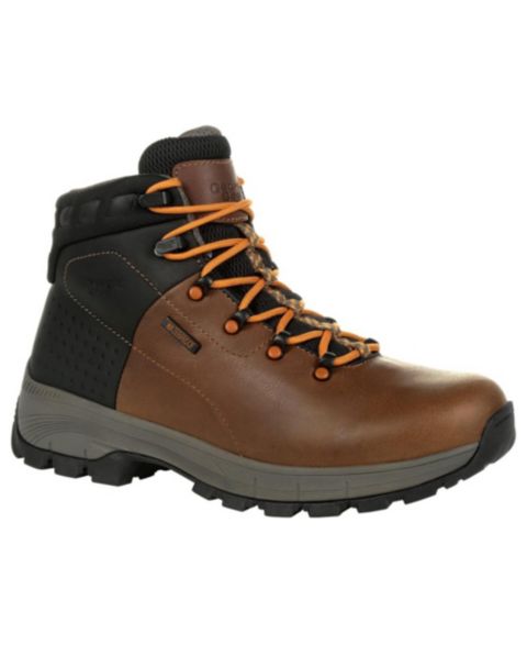 Мужские ботинки GEORGIA BOOT Eagle Trail Waterproof 5" Hiker in Brown/Orange, цвет: Коричневый