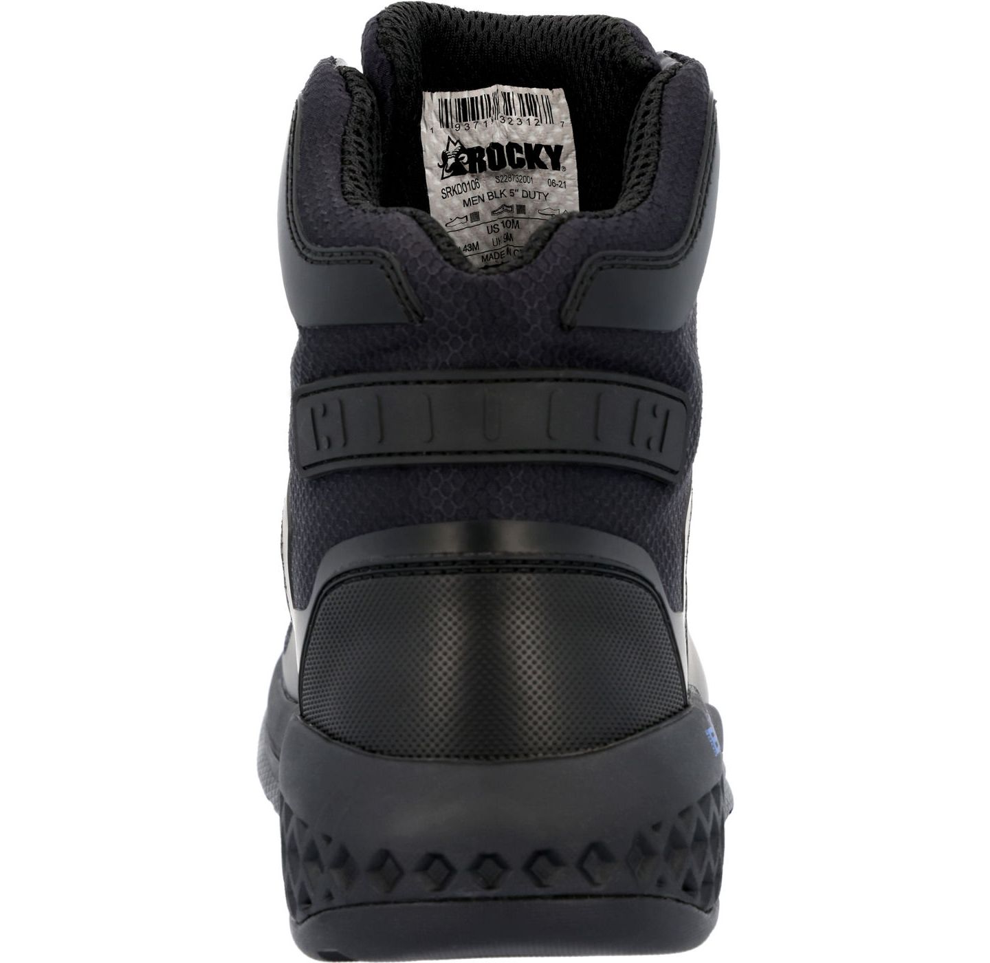 Мужские ботинки ROCKY Code Blue 6" Public Service Boot, цвет: Чёрный — фото 3
