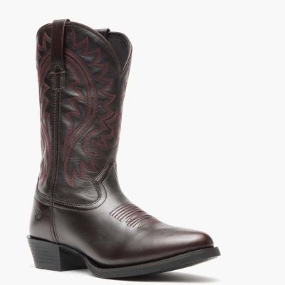 Men's Shyloh Burgundy Western Boot