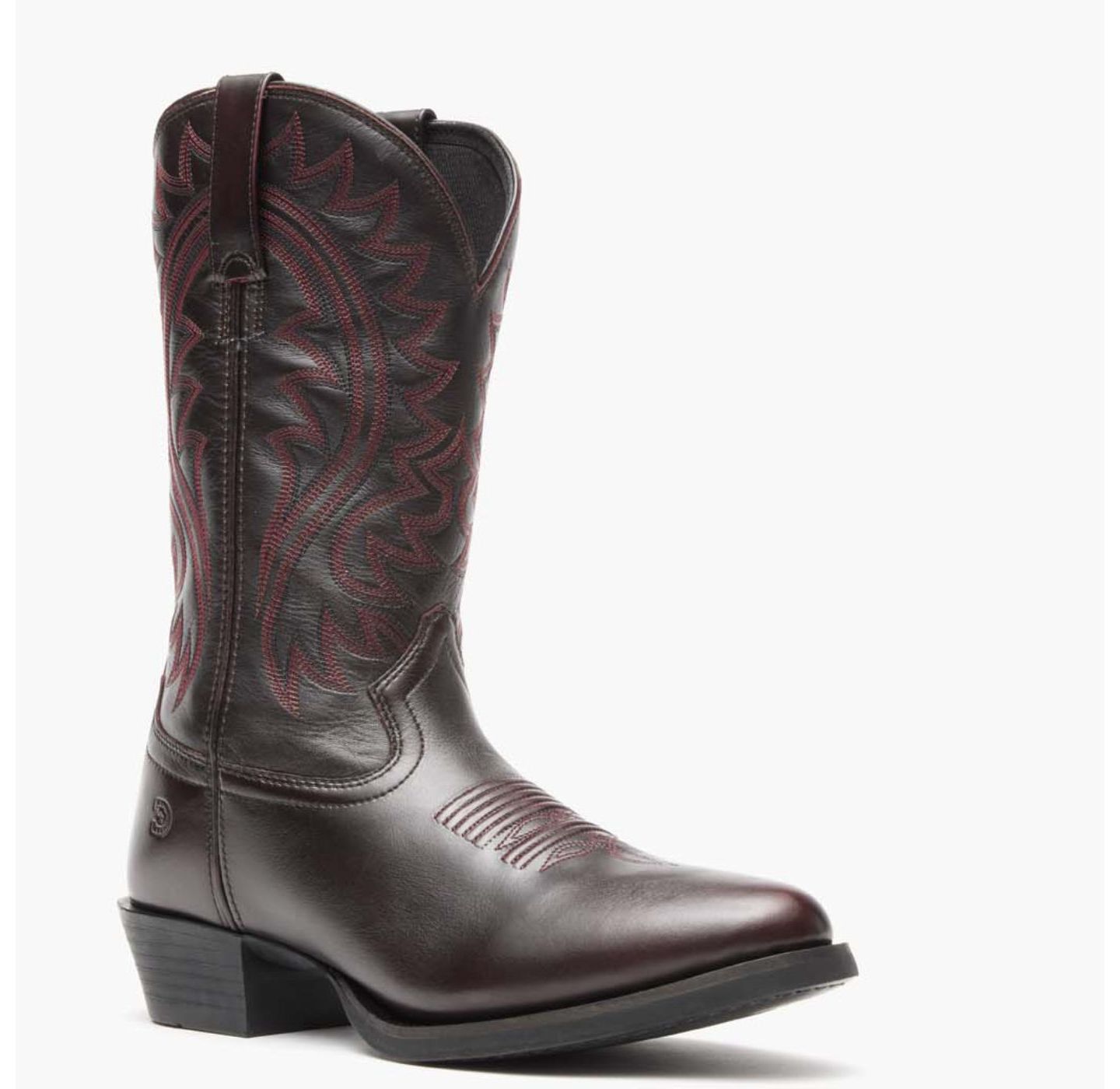 Мужские ботинки Durango Shyloh Burgundy Western Boot, цвет: Бордовый — фото 4