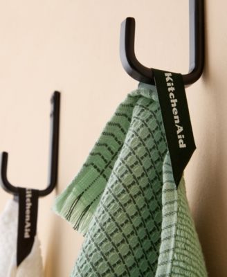 Gourmet Series Gridlines Kitchen Towels Set of 3, 18" x 28"