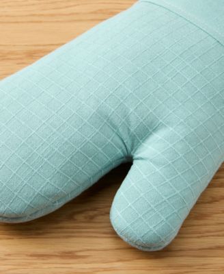 Gourmet Series Gridlines Oven Mitts Set, Pack of 2