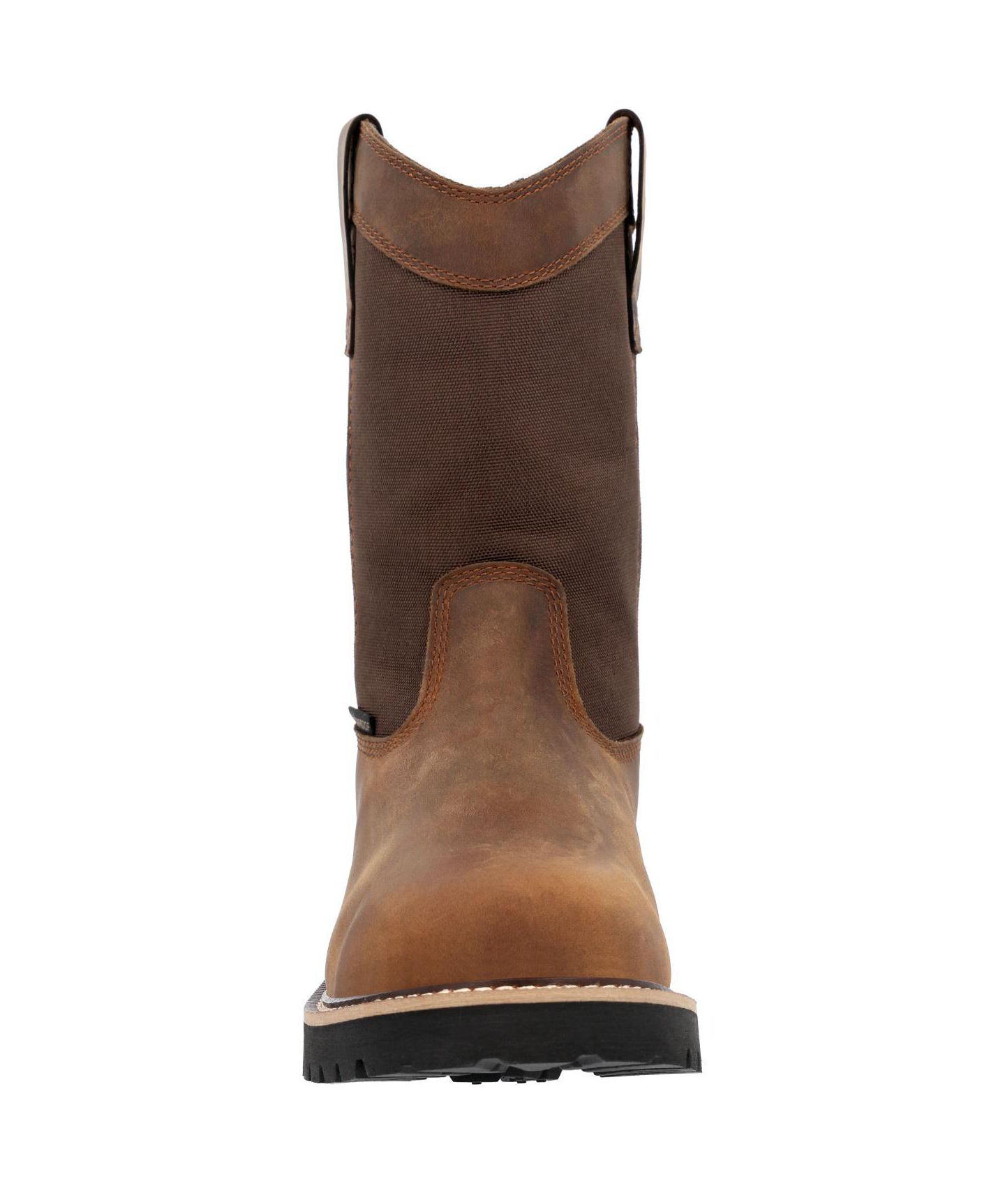 Мужские ботинки GEORGIA BOOT Core 37 Waterproof 10" Pull-On Work Boot, цвет: Коричневый — фото 3