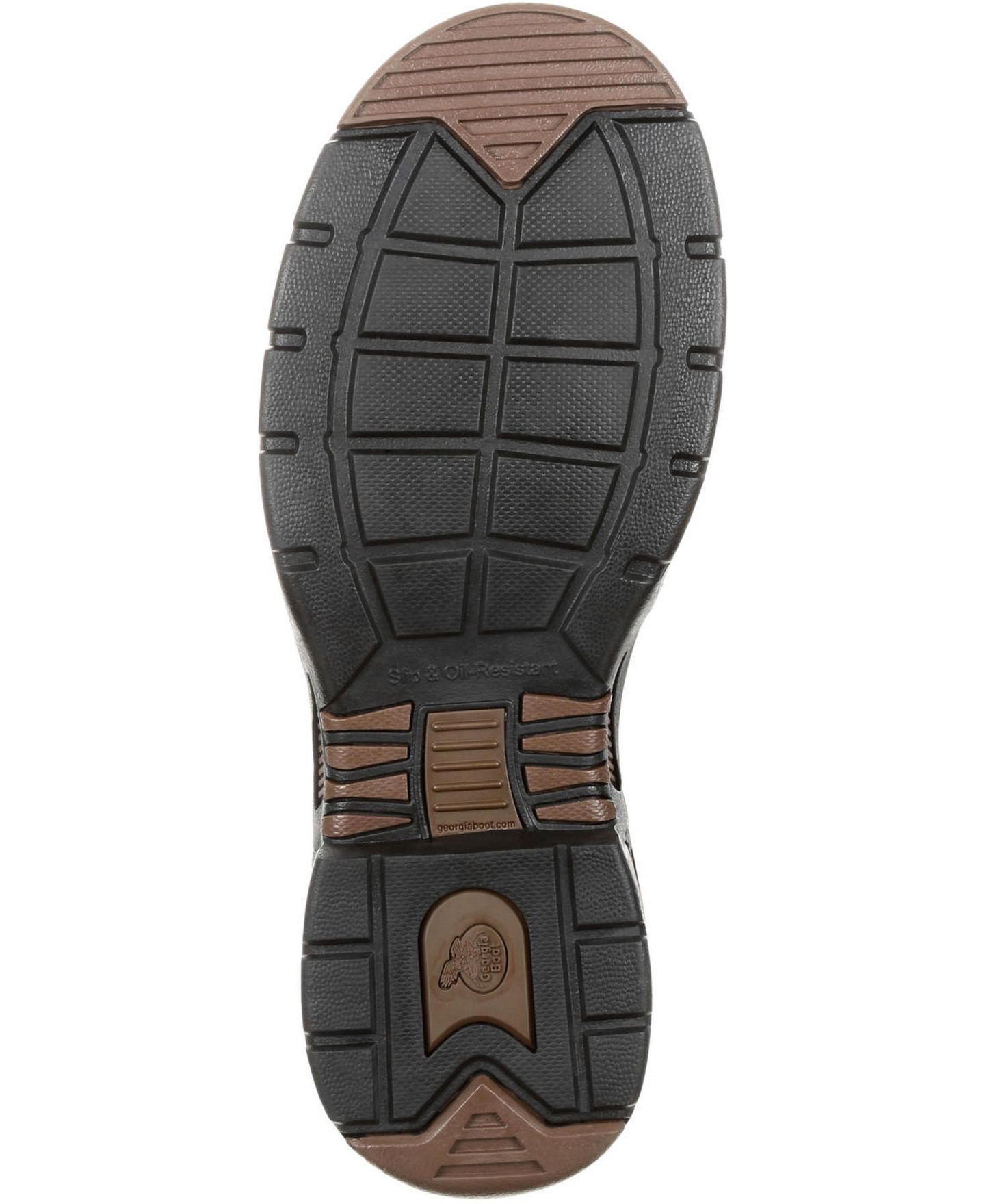 Мужские ботинки GEORGIA BOOT Georgia Athens Steel Toe Waterproof Wellington, цвет: Коричневый — фото 2