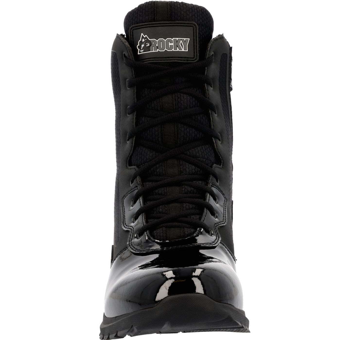 Мужские ботинки ROCKY Cadet 8" Black Side Zip Public Service Boot, цвет: Чёрный — фото 6