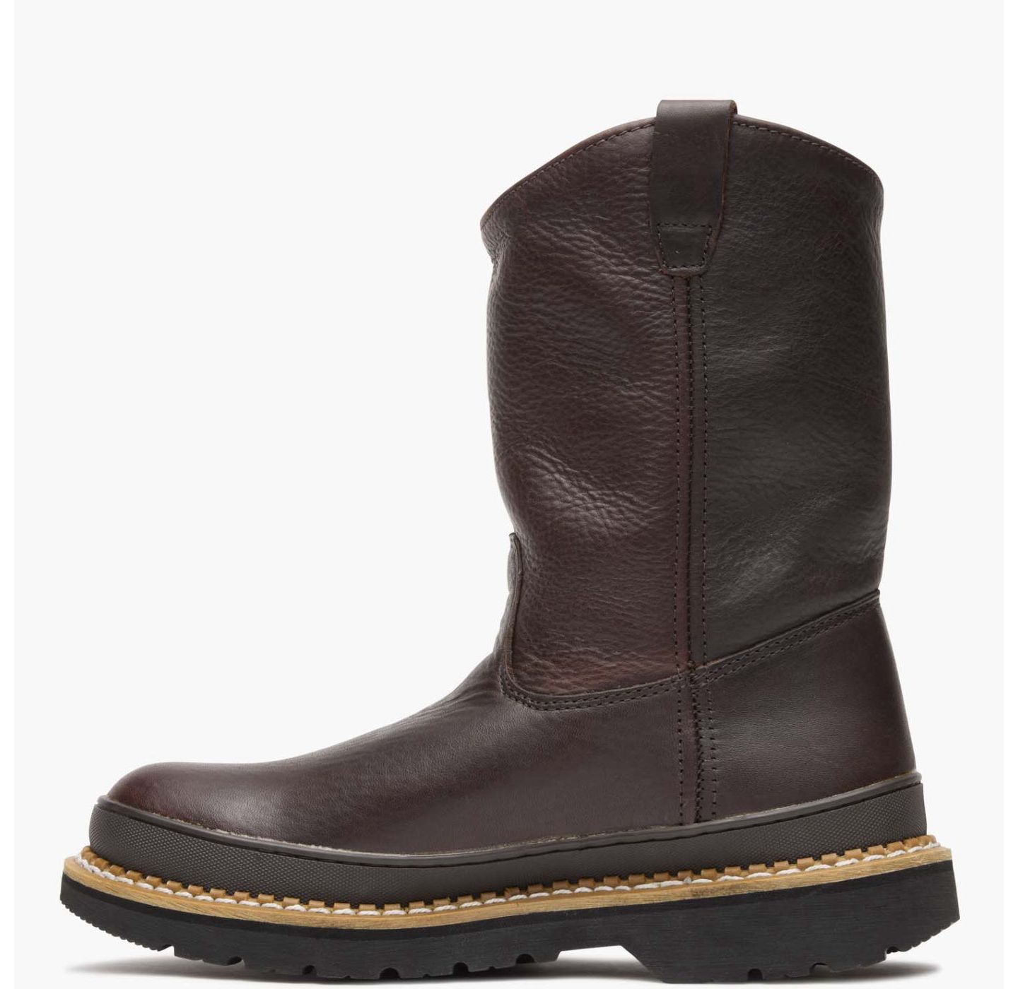 Мужские ботинки GEORGIA BOOT Georgia Giant 11" Soggy Brown Steel Toe Wellington Work Boot, цвет: Коричневый — фото 5