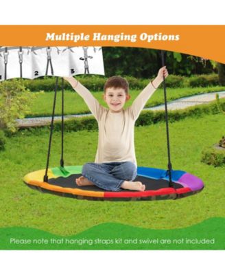 2-Pack Swing Set Swing Seat Replacement and Saucer Tree Swing