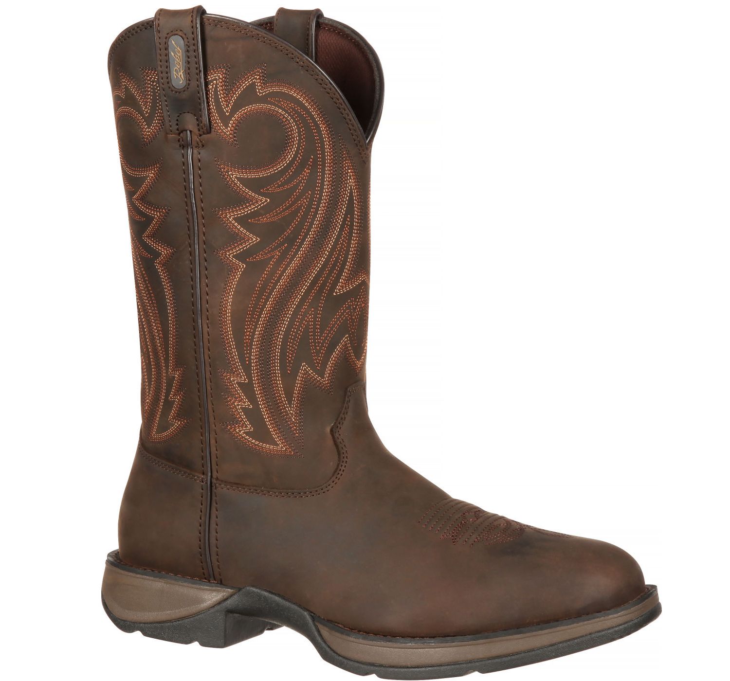 Men's Rebel by Chocolate Pull-On Western Boot