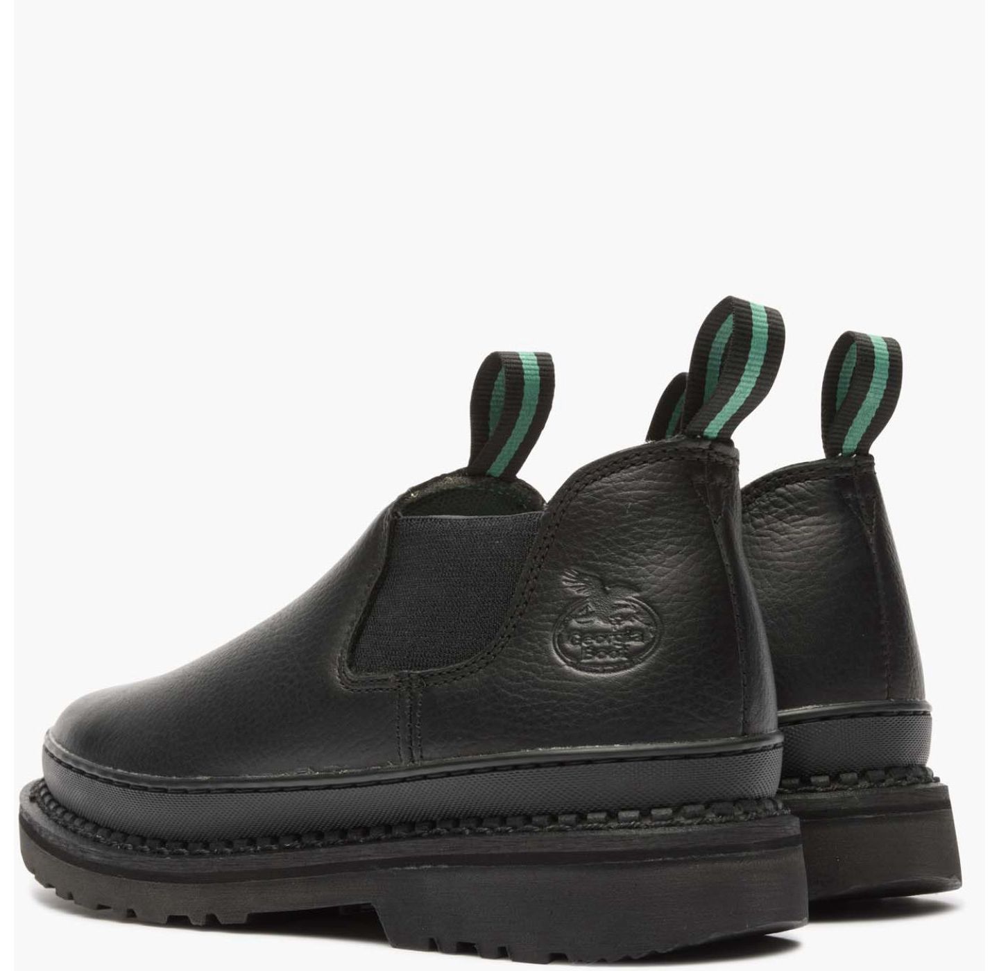 Мужские ботинки GEORGIA BOOT Black Romeo Work Shoe, цвет: Чёрный — фото 6