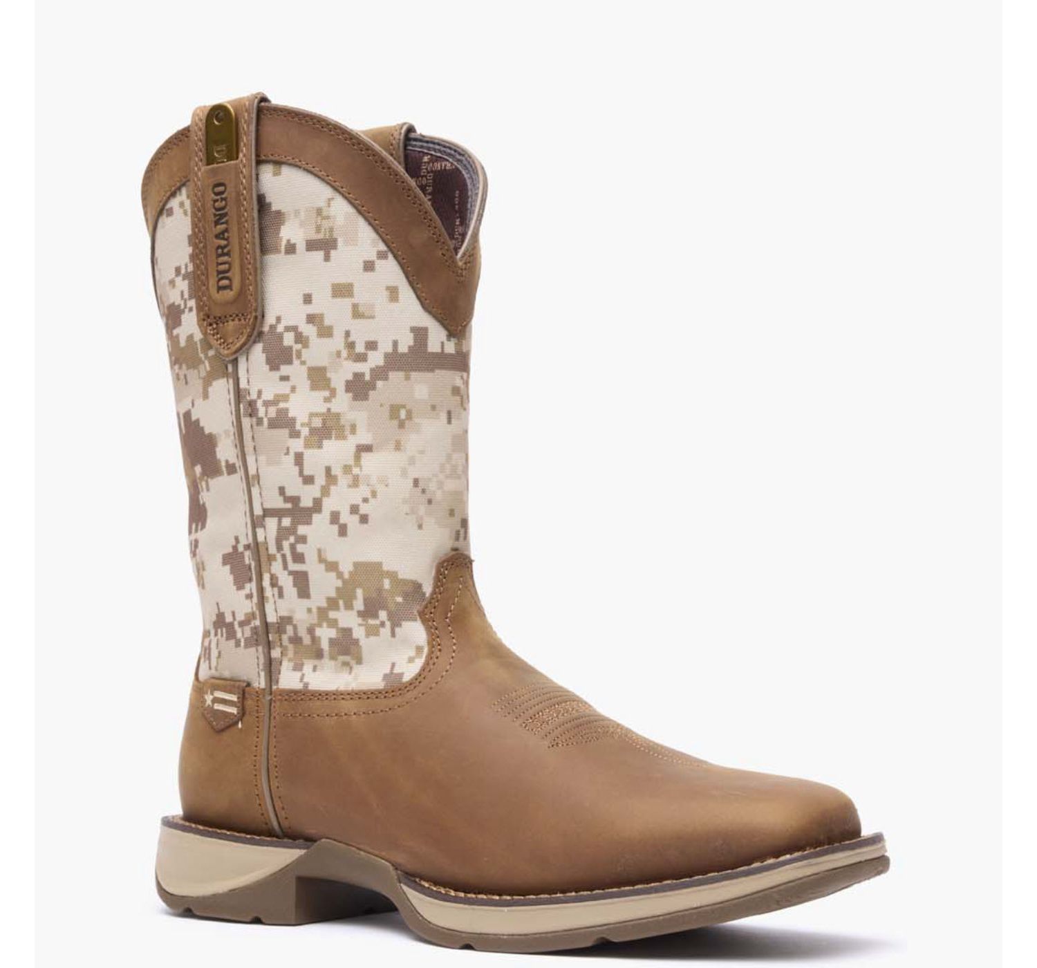 Men's Rebel by Desert Camo Pull-on Western Boot