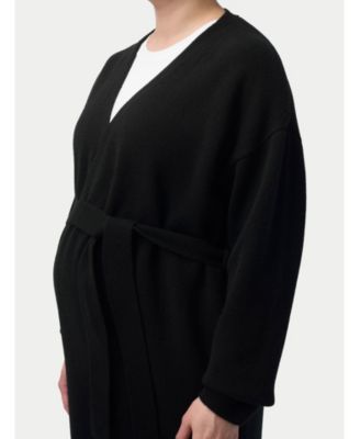 Maternity Long Cashmere Robe