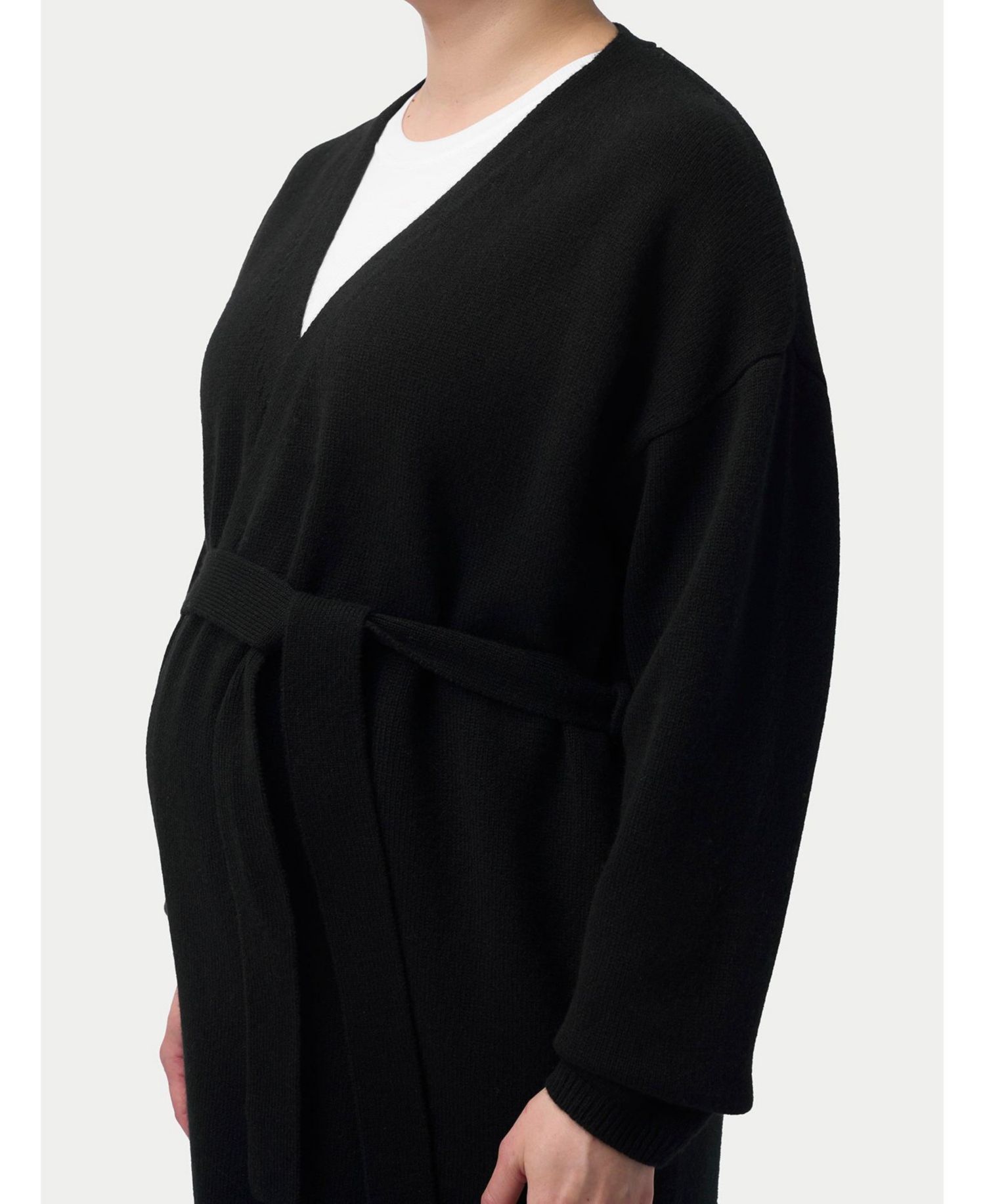Maternity Long Cashmere Robe