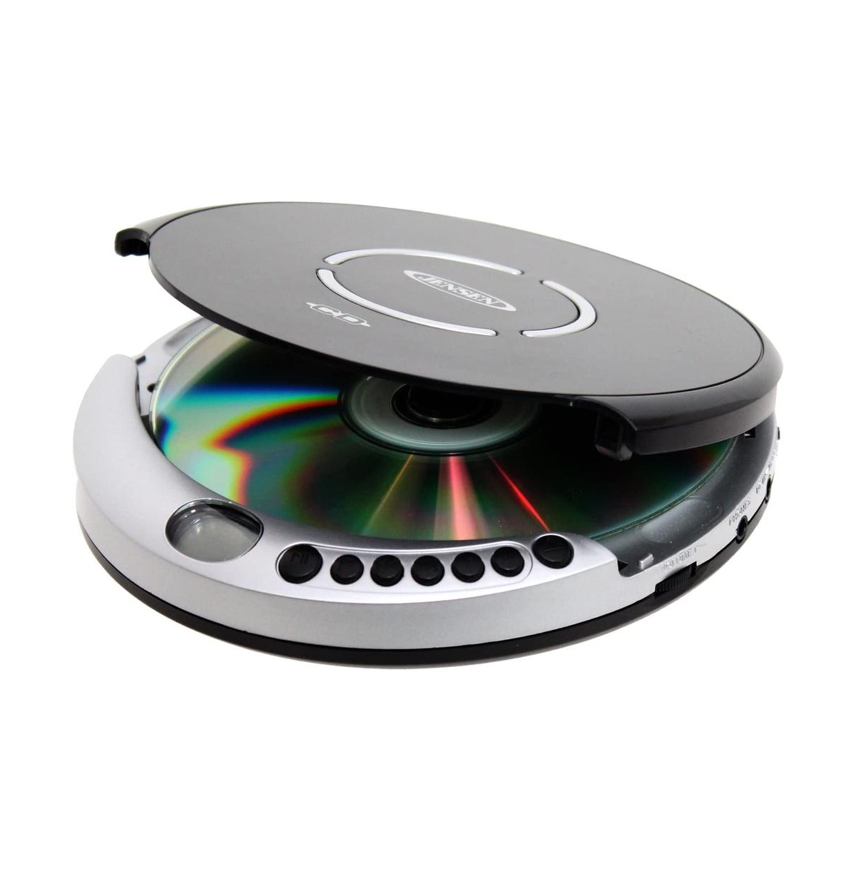 Jensen Cd-60R Portable Cd Player With Bass Boost