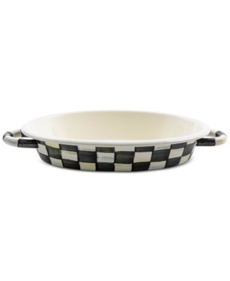 Courtly Check Medium Oval Gratin Dish