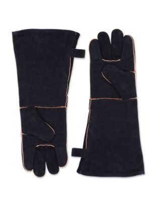 Leather Grill Gloves, Set of 2