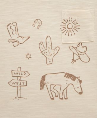 Baby Boys Wild West Sweatshirt & Jogger Pants, 2 Piece Set