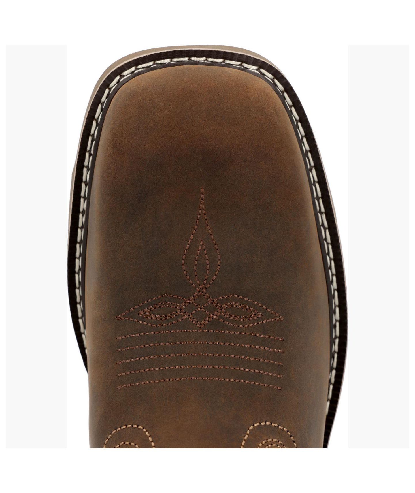 Мужские ботинки GEORGIA BOOT Core 37 Western 11" Waterproof Pull-On Work Boot, цвет: Коричневый — фото 10