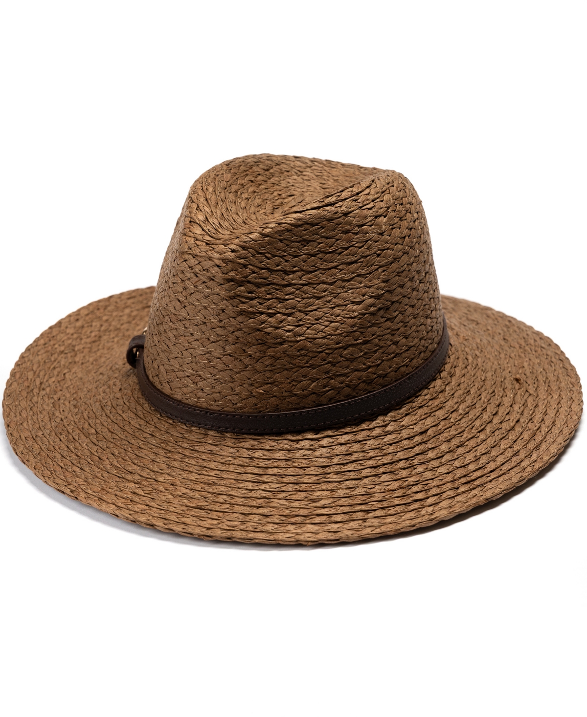 Vince Camuto Panama Hat With Horse Bit Band
