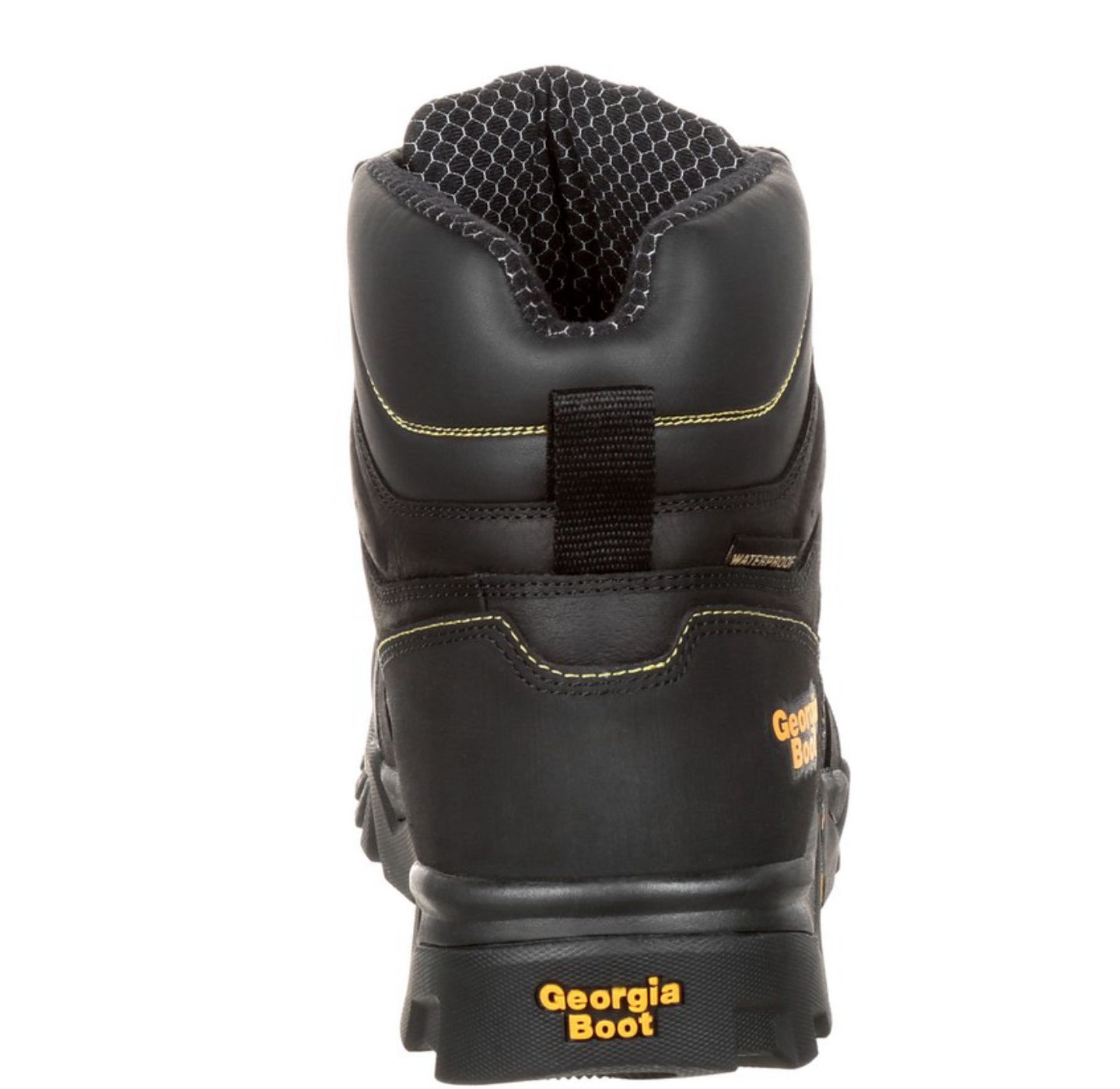 Мужские ботинки GEORGIA BOOT Amplitude Composite Toe Waterproof Black Work Boot, цвет: Чёрный — фото 4