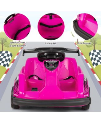 6V Kids Ride On Go Cart with Remote Control and Safety Belt