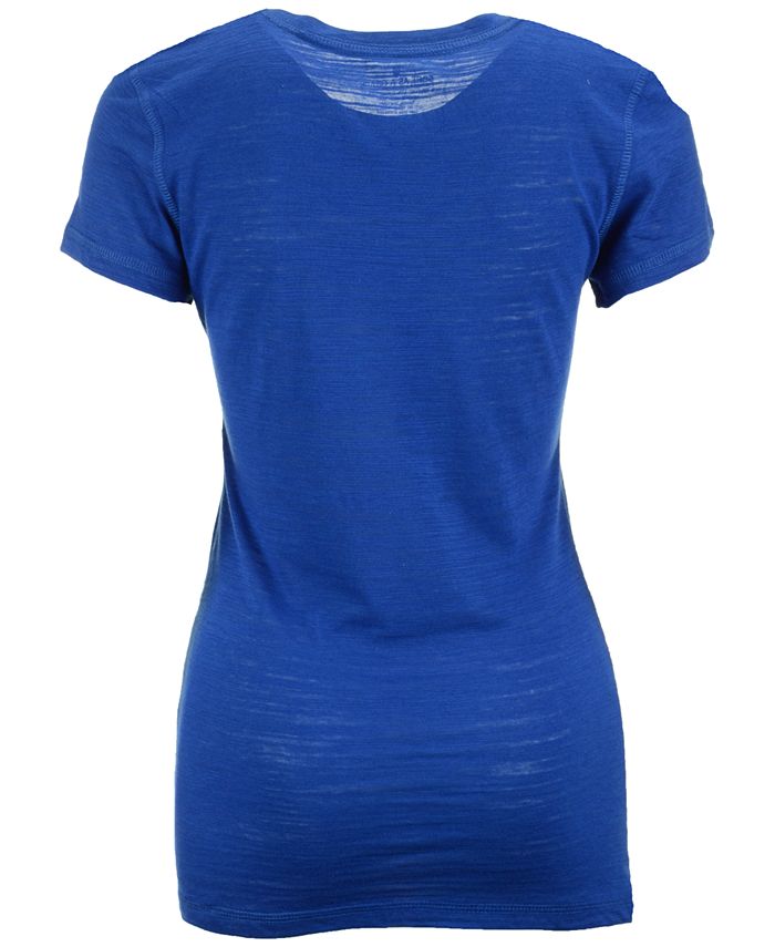 T-shirt Femme New York Mets Soft As A Grape | Bleu Royal Taille S | Bon état