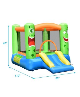 Inflatable Bounce House Jumper Castle Kid's Playhouse without Blower