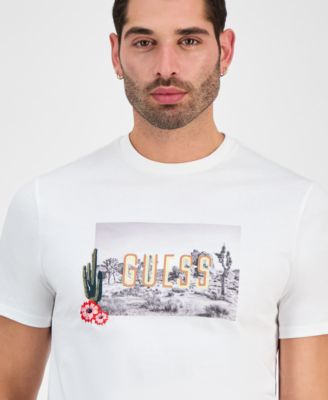 Men's Cactus Garden Short Sleeve Logo Graphic T-Shirt