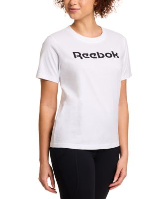 Women's Cotton Logo-Graphic Crewneck T-Shirt