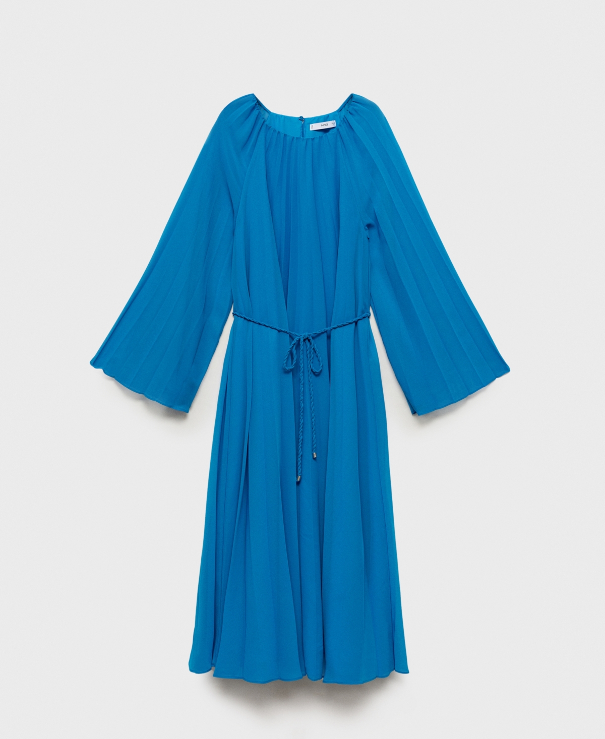 Mango Women's Flared-sleeve Pleated Dress
