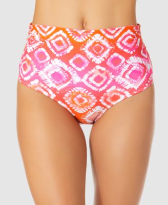 Anne Cole - Women's Tie-Dyed Foulard Convertible Bottom