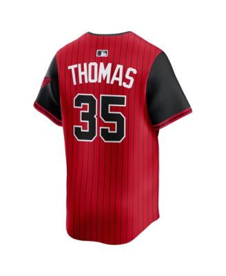Men's Frank Thomas Red Chicago White Sox 2025 City Connect Retired Limited Player Jersey