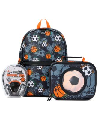 InMocean Big Boys All-Star Sports Backpack, Lunch Bag