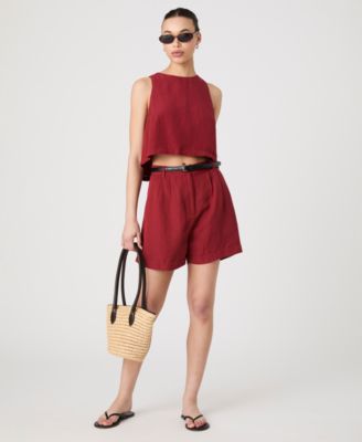 Women's Birdie Crewneck Sleeveless Top