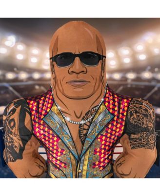 WWE The Rock Final Boss 24" Bleacher Buddy - Soft Plush Toy