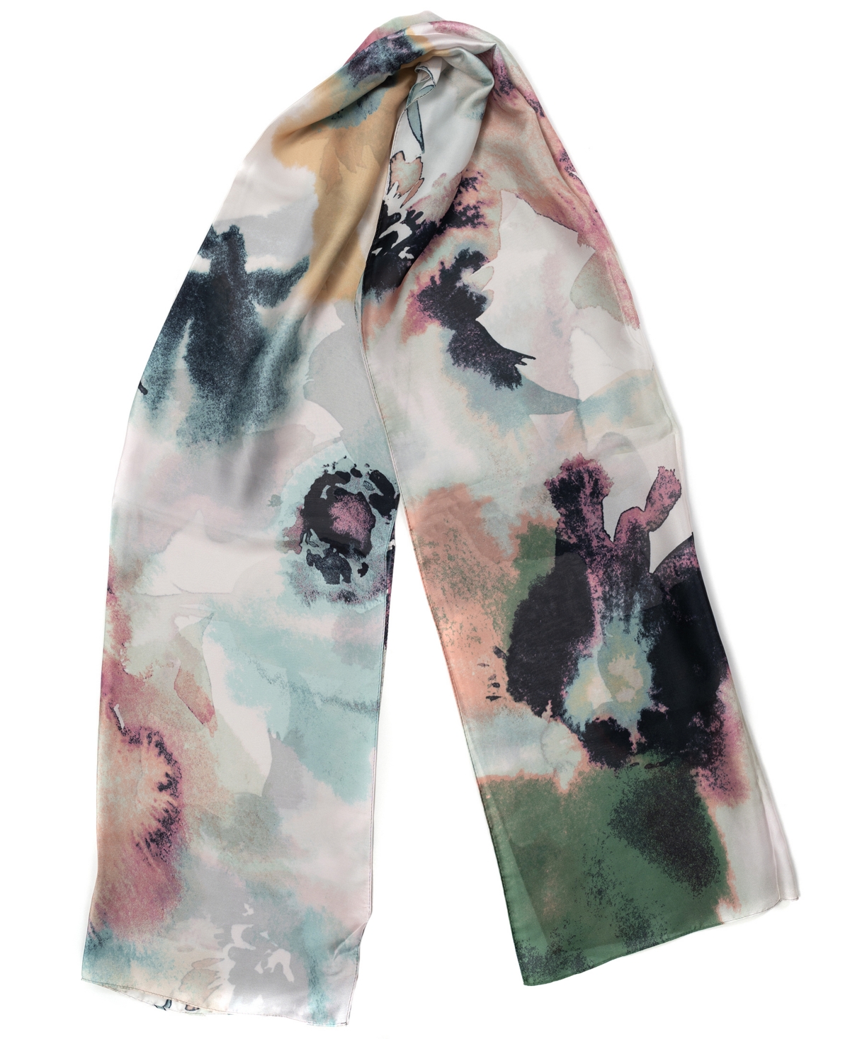 Vince Camuto Ink Bloom Oblong Scarf