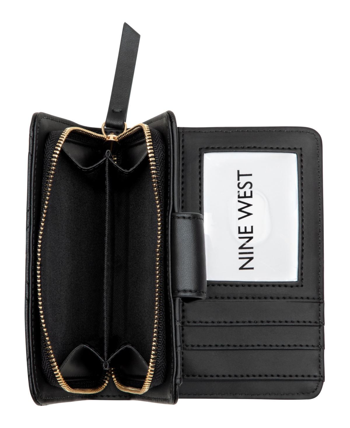 Nine West Harland French Bifold Wallet In Black