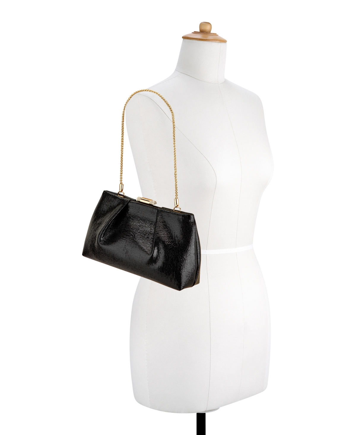 Nine West Cramer Small Convertible Clutch Bag In Black