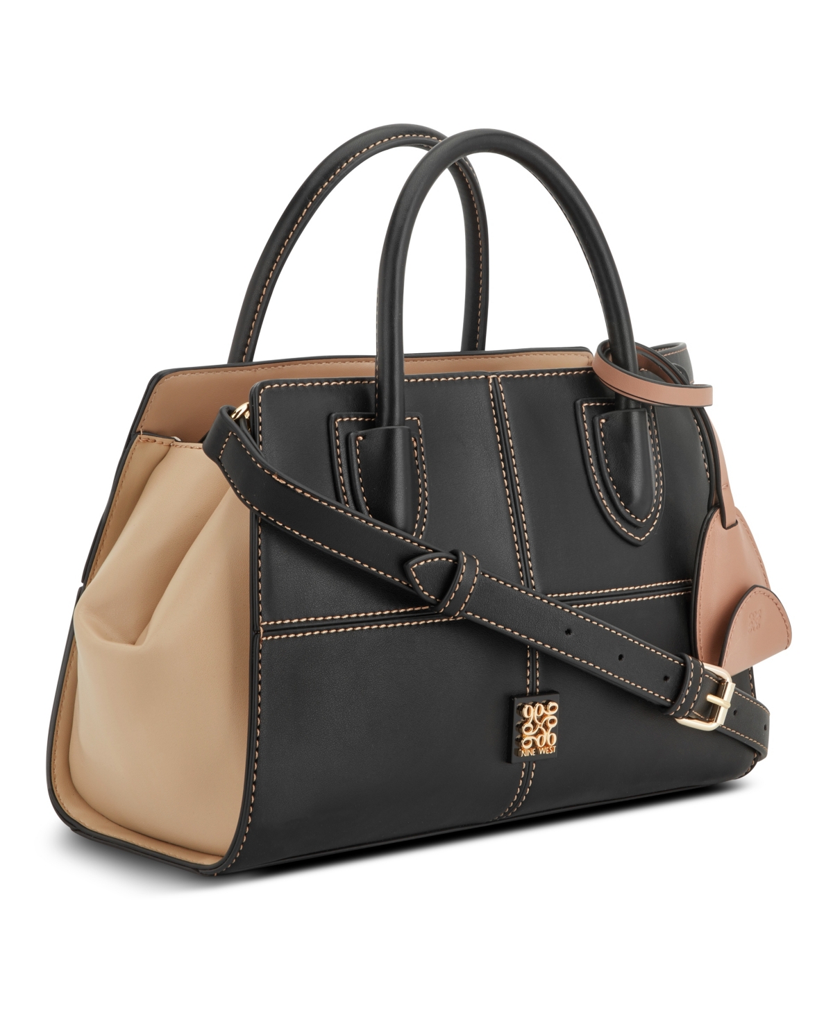 Nine West Paxtin Medium Satchel Bag In Multi