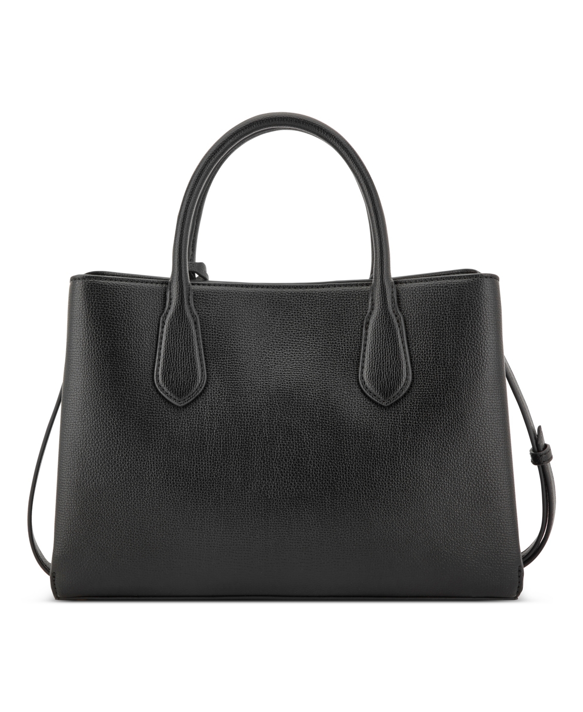 Nine West Kyrie Triple Compartment Satchel Bag In Black
