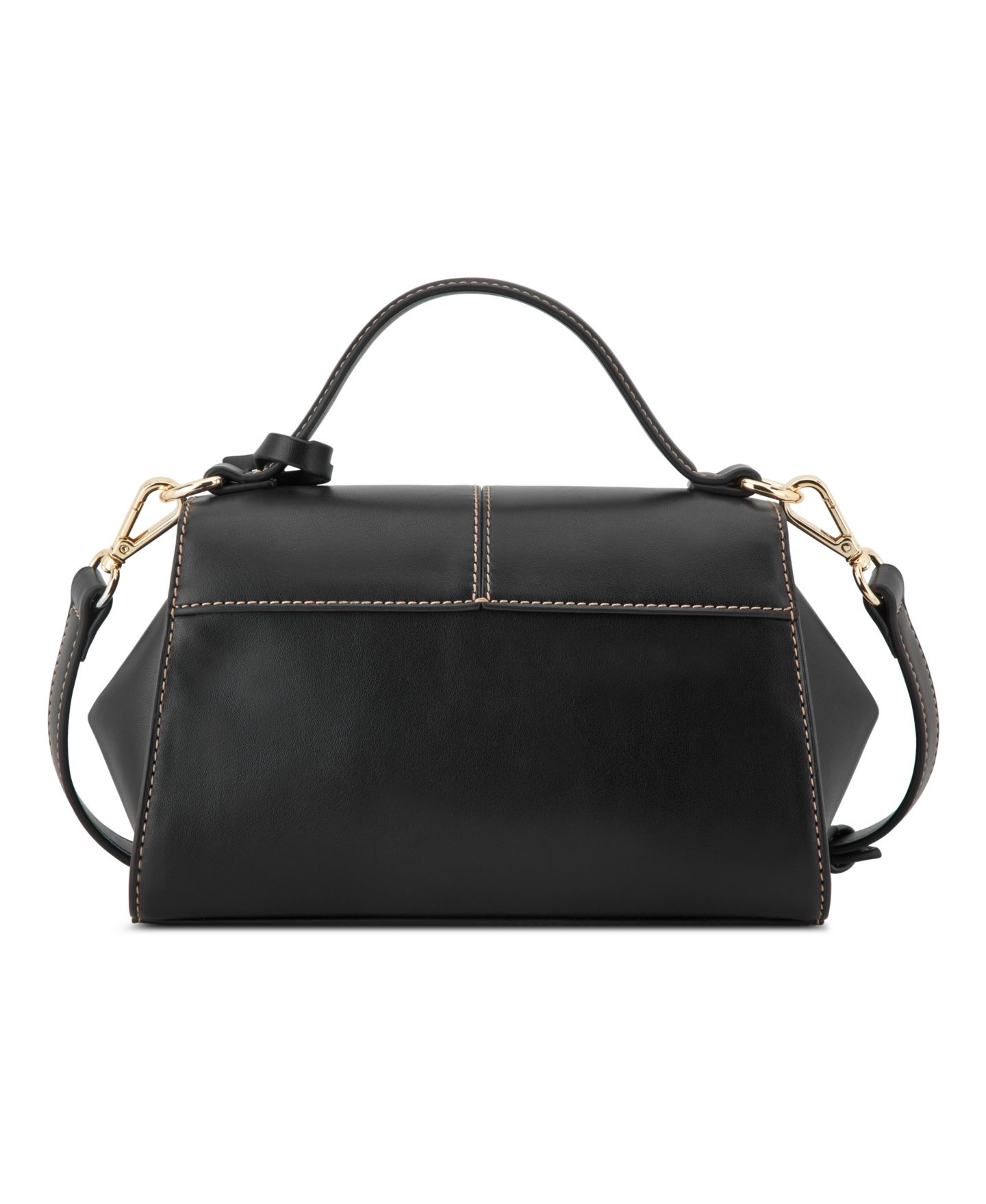 Женская сумка Nine West Paxtin Convertible Medium Crossbody Flap, цвет: Чёрный — фото 2